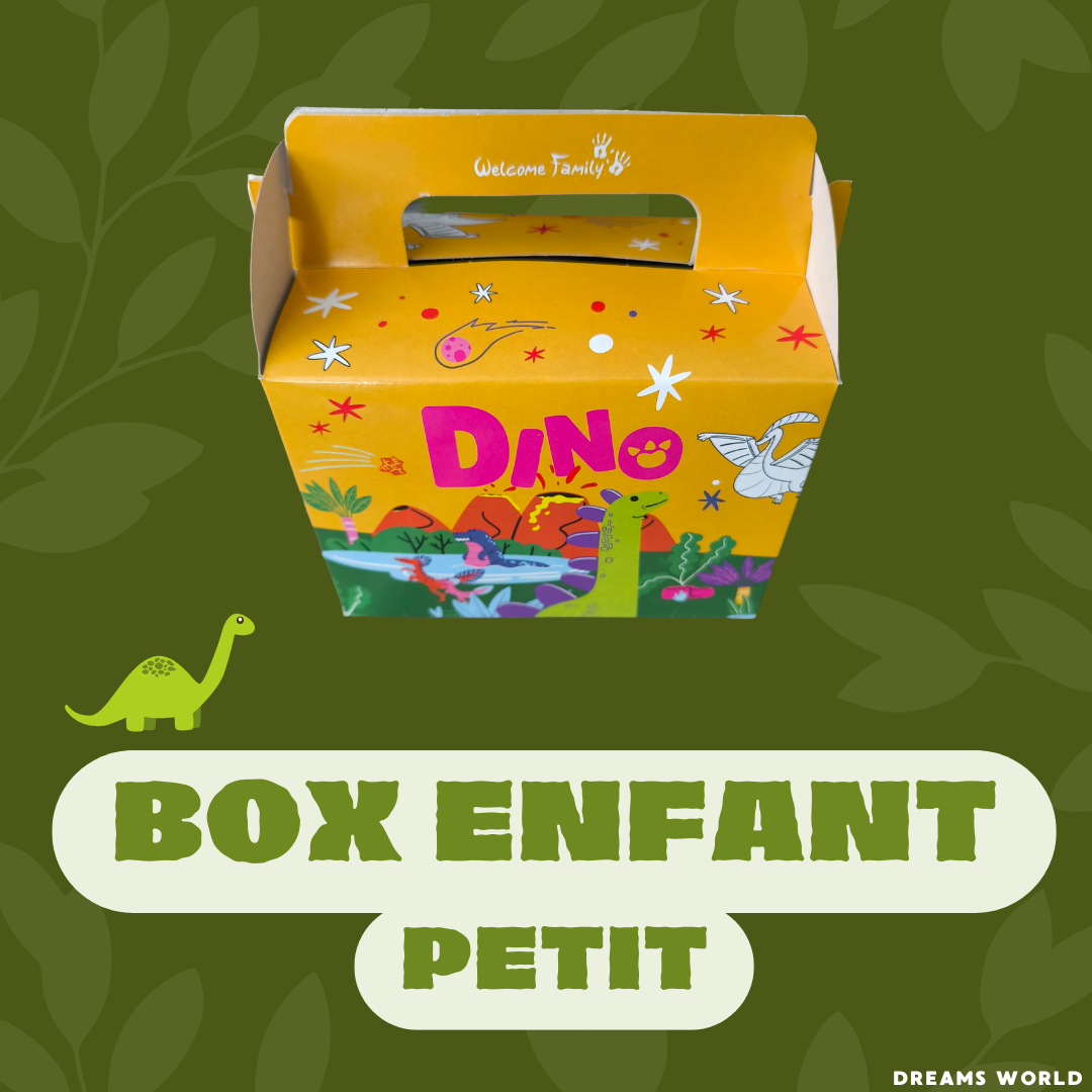 BOX ENFANT DINOSAURE (PETIT)