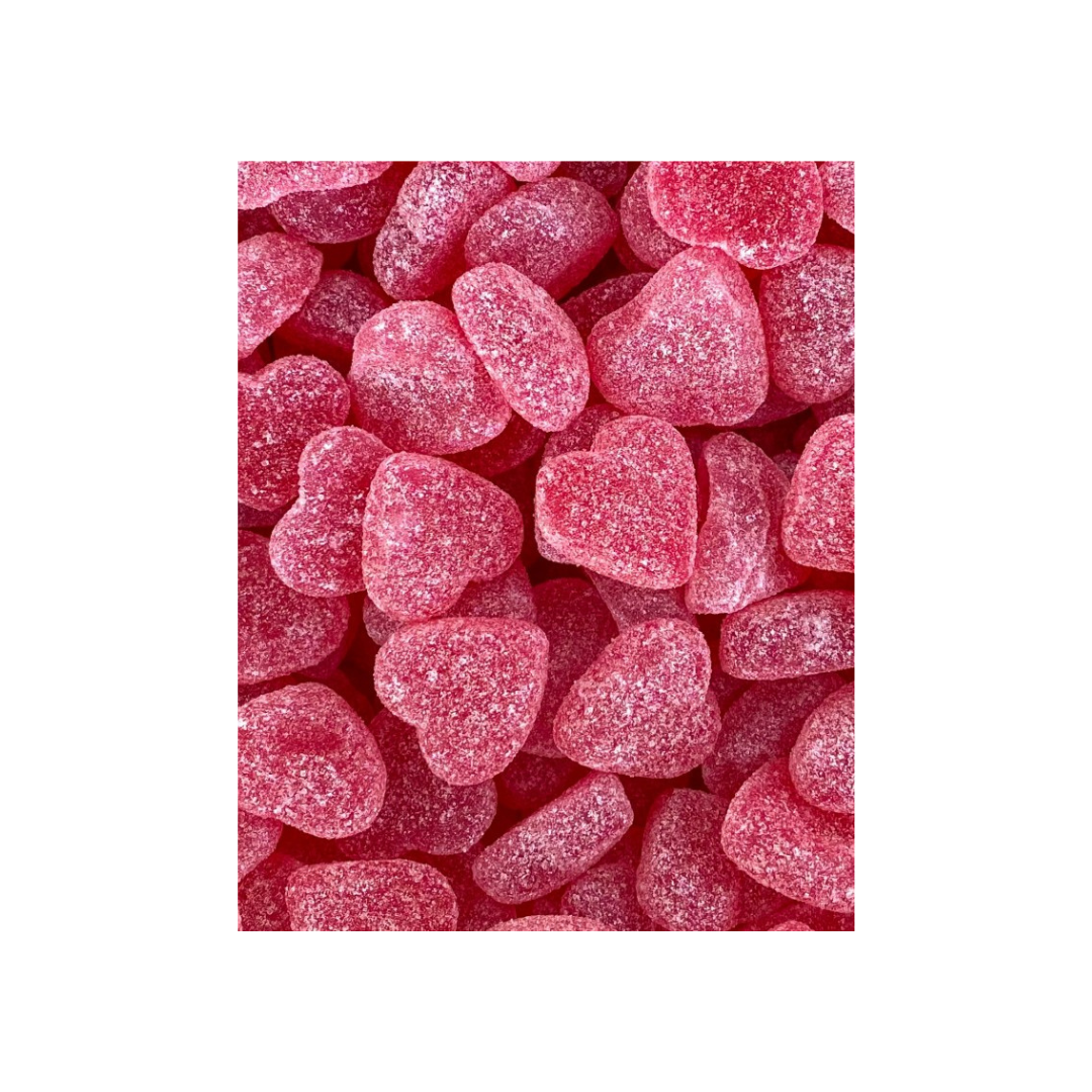 HARIBO COEURS FRAMBOISES SUCRÉES (100G)