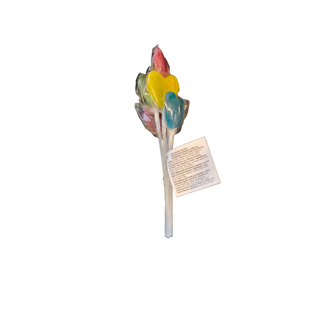 BOUQUET DE FLEURS DE SUCETTES COLORÉES - FÊTE DES MÈRES