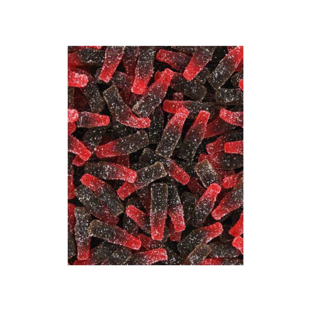 DULCEPLUS BOUTEILLES COLA CERISE ACIDULÉES (100G)