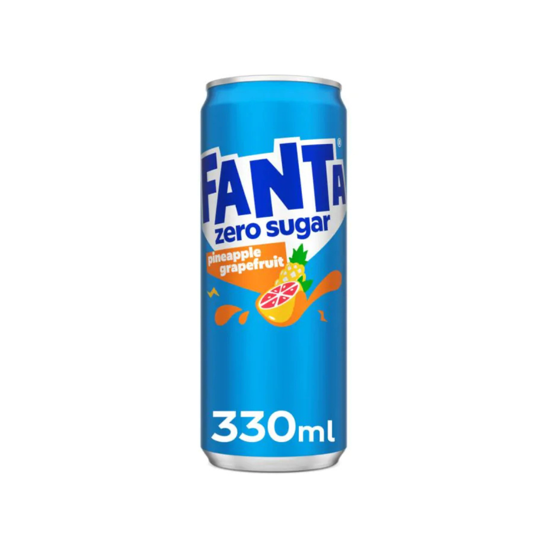 FANTA PINEAPPLE &amp; GRAPEFRUIT SUGAR-FREE