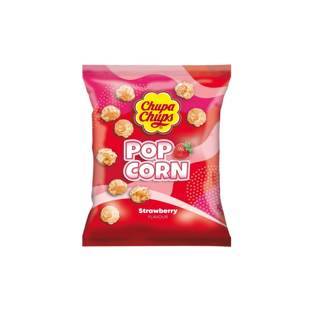CHUPA CHUPS POPCORN FRAISE