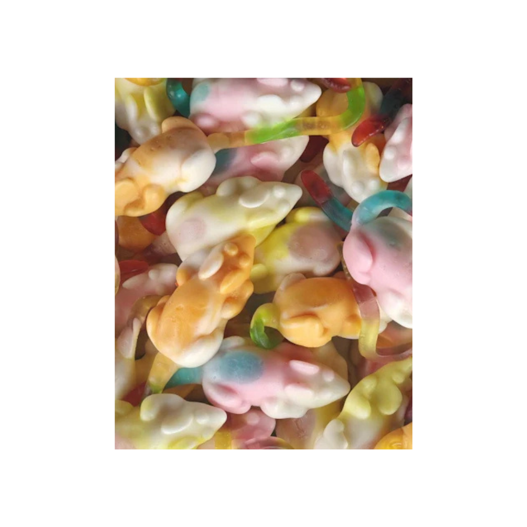 TROLLI COLORFUL PLAYFUL MICE (100G)