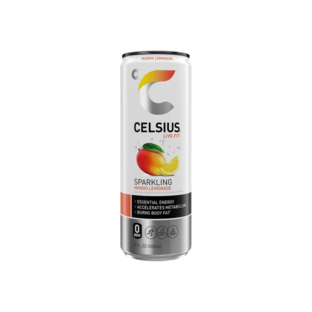 CELSIUS MANGUE & CITRON SANS SUCRE